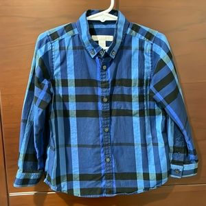 Burberry kids shirt